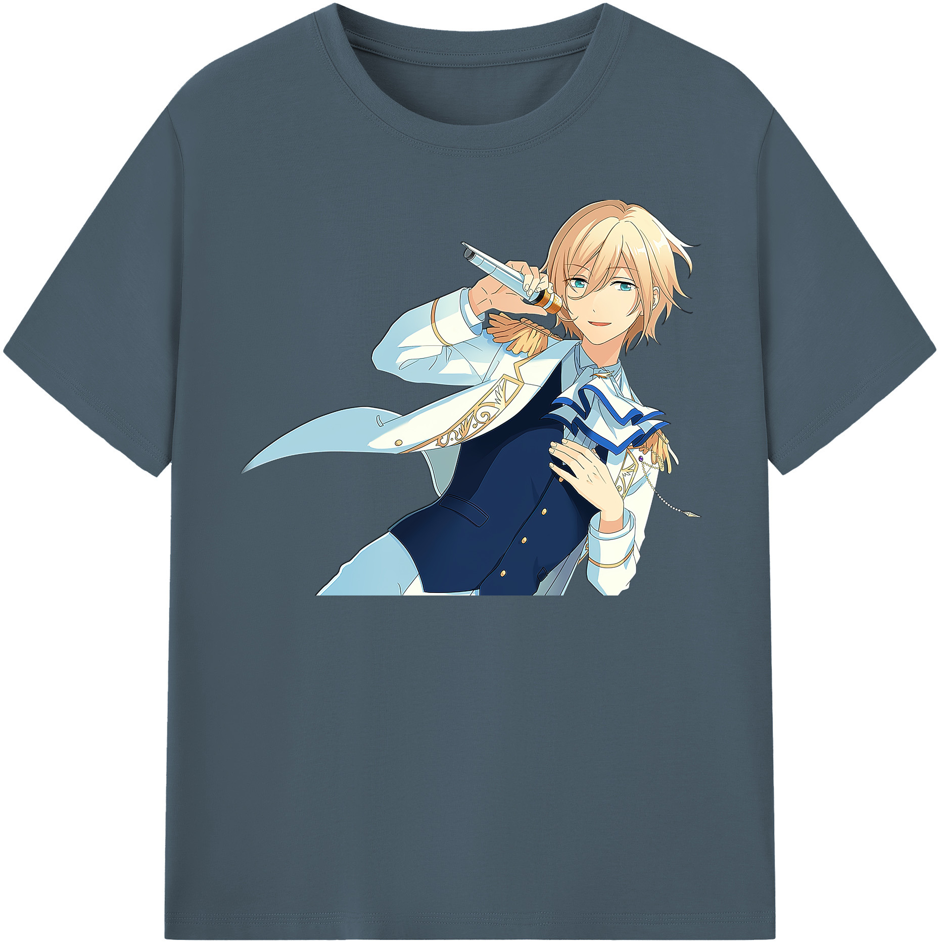 （画像用） あんさんぶるスターズ! Ensemble Stars 綿100％半袖Tシャツ（フロントプリント）